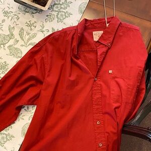 Red Head Brand Co. Red Button-Up Shirt